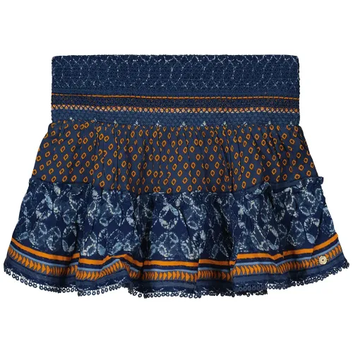 슈퍼드라이 Printed Shirred 짧은 스커트 140588475