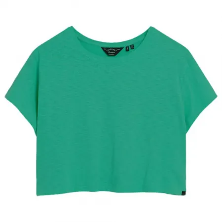 슈퍼드라이 Slouchy Cropped 반팔 티셔츠 140588555