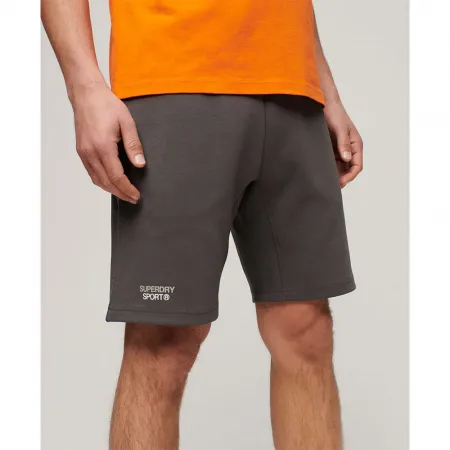 슈퍼드라이 Sport Tech 로고 Tapered 운동복 반바지 140588627