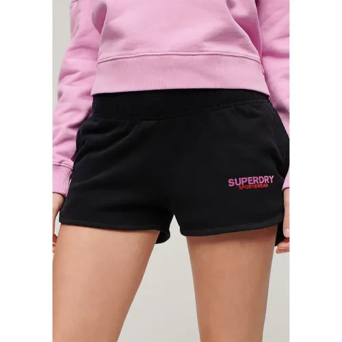 슈퍼드라이 Sportswear 로고 Racer 운동복 반바지 140588680