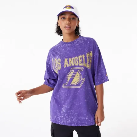 뉴에라 NBA Washed Los Angeles Lakers 티셔츠 140590764