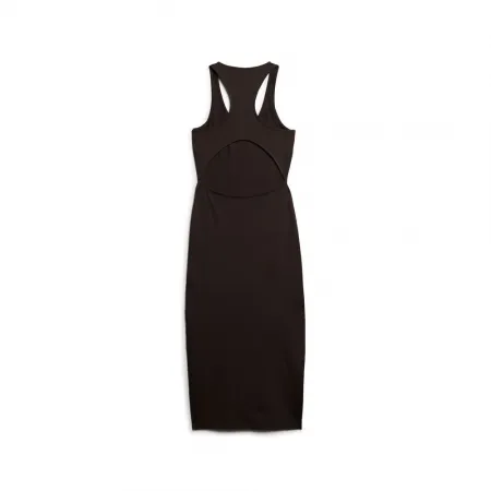 슈퍼드라이 Scoop Neck Jersey Midi 드레스 140603974