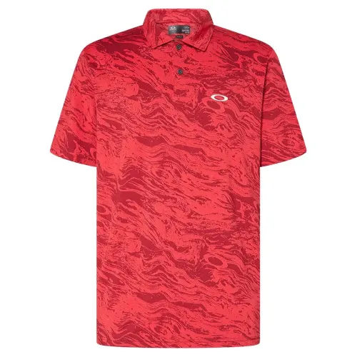 오클리 APPAREL Duality Jacquard 반팔 폴로 셔츠 140752960