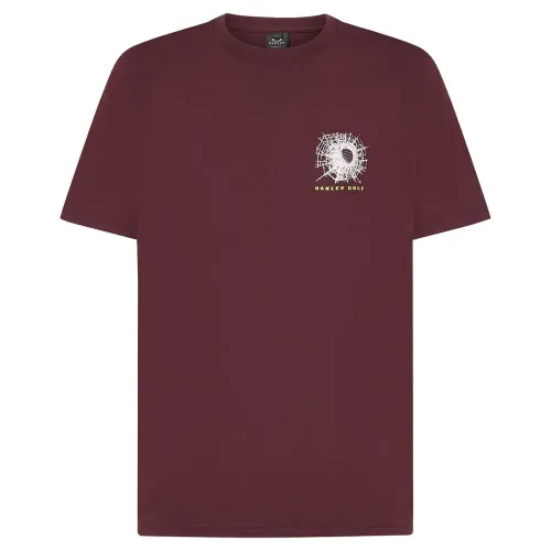 오클리 APPAREL Golf Broken Glass 반팔 티셔츠 140753064