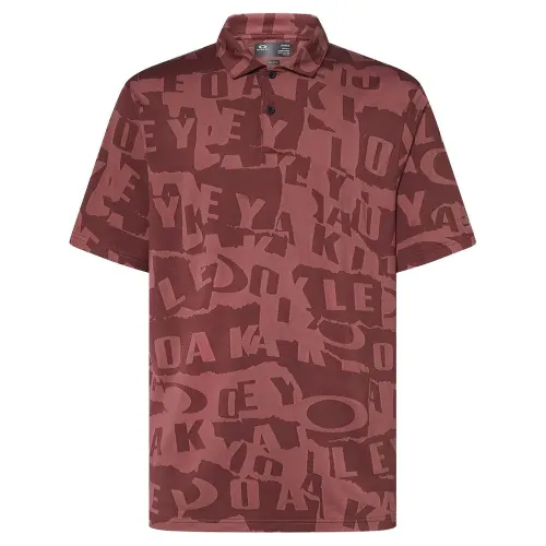 오클리 APPAREL Ransom Jacquard 반팔 폴로 셔츠 140753342