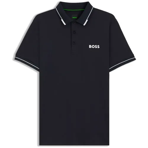 보스 Paul Pro 10258089 그린 반팔 폴로 셔츠 140952289