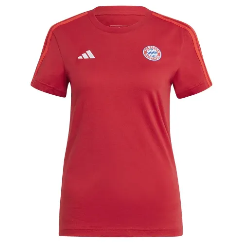 아디다스 FC Bayern Munich 24/25 3 Stripes 여성 반팔 티셔츠 141010686