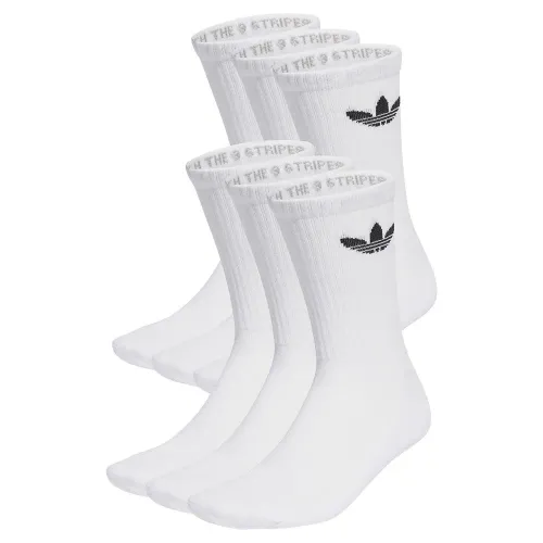 아디다스 Trefoil Cushion 크루 양말 6 켤레 141019243