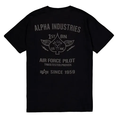 알파 인더스트리 Air Force 반팔 티셔츠 141044957