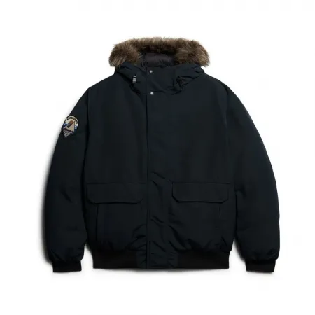 슈퍼드라이 Everest Faux Fur 봄버 자켓 141110468