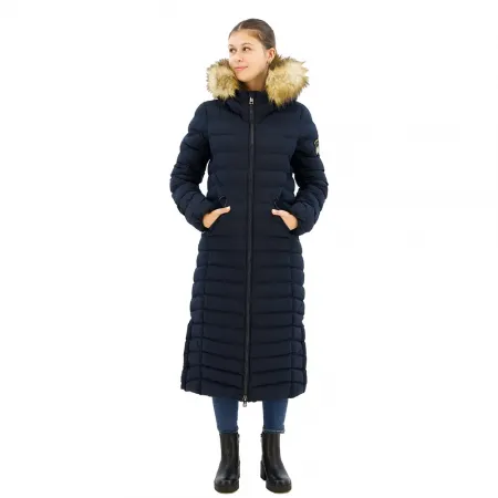 슈퍼드라이 Fuji Faux Fur Longline 자켓 141110545