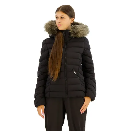슈퍼드라이 Fuji Faux Fur Padded 자켓 141110546