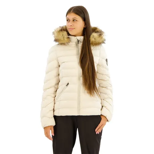 슈퍼드라이 Fuji Faux Fur Padded 자켓 141110547