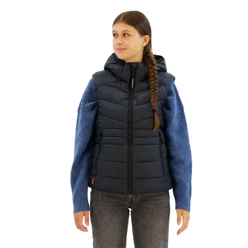 슈퍼드라이 Fuji Quilt Padded 조끼 141110565