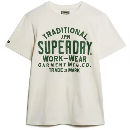 슈퍼드라이 Machined Goods Workwear 반팔 티셔츠 141110651
