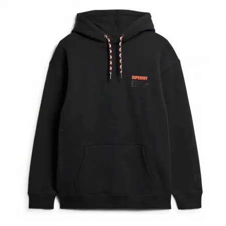 슈퍼드라이 Utility Sport 로고 Loose 후드티 141111014