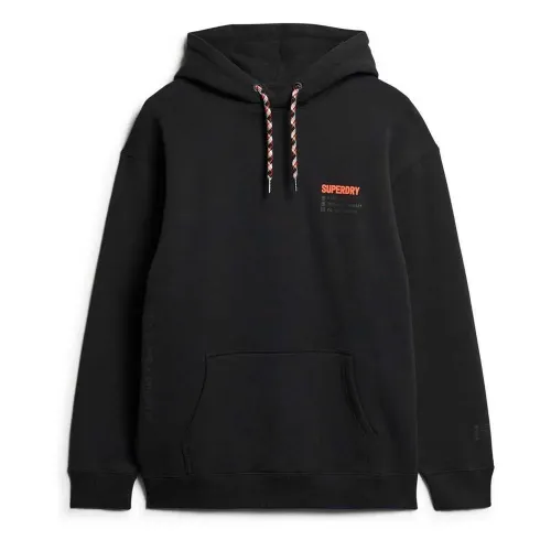 슈퍼드라이 Utility Sport 로고 Loose 후드티 141111014