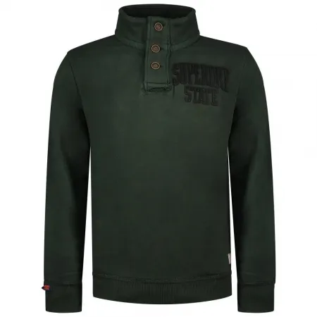 슈퍼드라이 빈티지 Athletic Henley 스웨터 141111028
