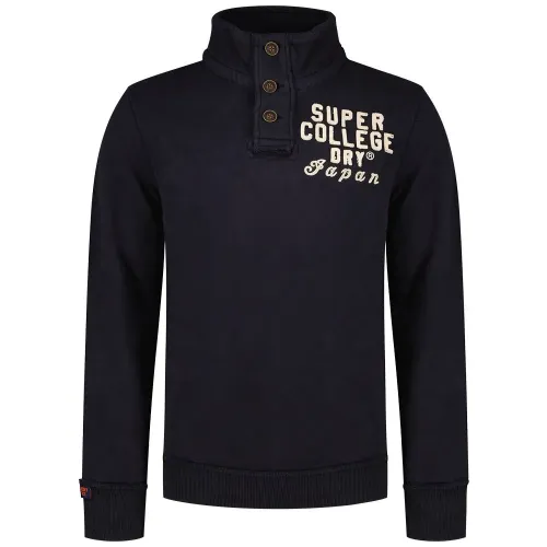 슈퍼드라이 빈티지 Athletic Henley 스웨터 141111031
