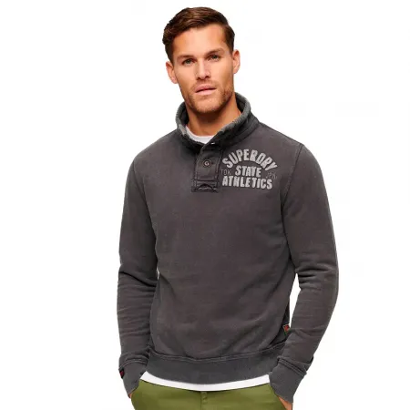 슈퍼드라이 빈티지 Athletic Henley 스웨터 141111033