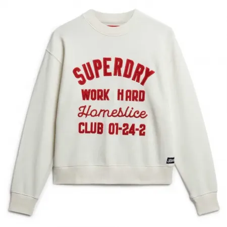 슈퍼드라이 Workwear Embroiderer Loose 스웨터 141111109