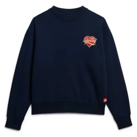 슈퍼드라이 Workwear Embroiderer Loose 스웨터 141111110