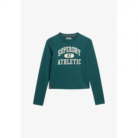 슈퍼드라이 Athletic Ringer Slim 긴팔 티셔츠 141112972