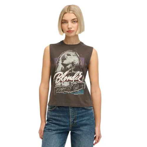 슈퍼드라이 Blondie Fitted Tank 민소매 티셔츠 141127685