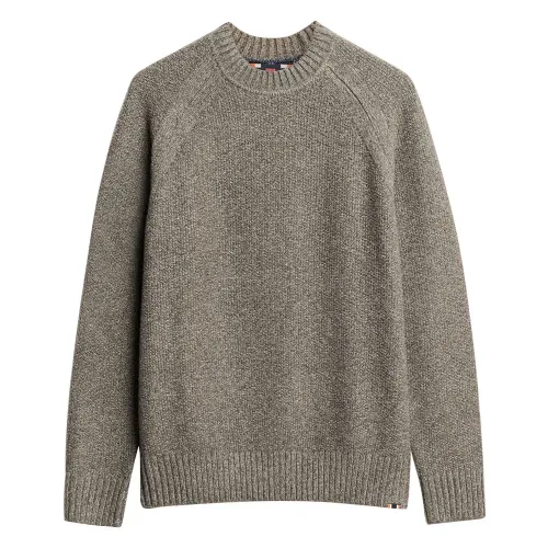 슈퍼드라이 Chunky Raglan 스웨터 141197899