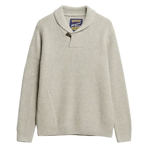 슈퍼드라이 Merchant Shawl 하이넥 스웨터 141198166