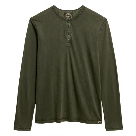 슈퍼드라이 Slub Grandad 긴팔 티셔츠 141198245