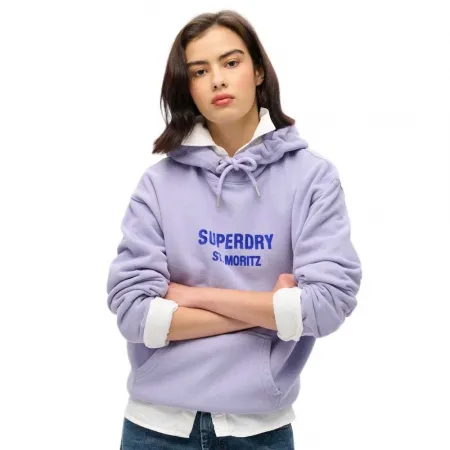 슈퍼드라이 Sport Luxe Loose 후드티 141198253