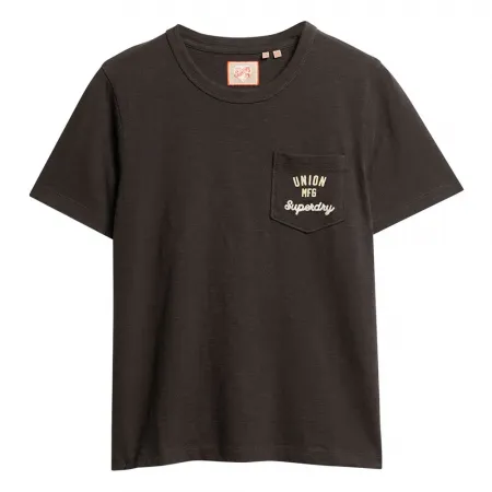 슈퍼드라이 Workwear Embroidered Pocket 반팔 티셔츠 141198391