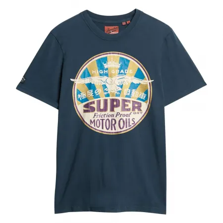슈퍼드라이 Work웨어 Gasoline 반팔 티셔츠 141198395