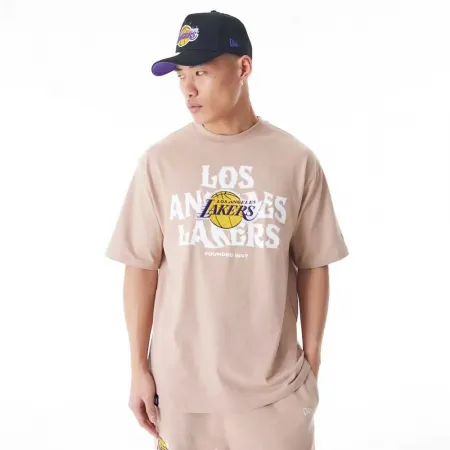 뉴에라 NBA Cf Grphc 오버핏 La Lakers 반팔 티셔츠 141414786