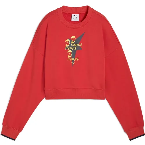 푸마 Road To Unity Oversized Graphic 스웨터 141466171