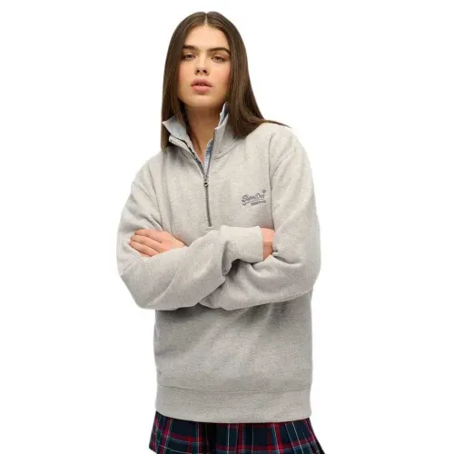 슈퍼드라이 Essential 로고 Henley 스웨터 141483737