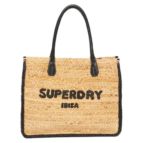 슈퍼드라이 Raffia Luxe 토트백 141483960