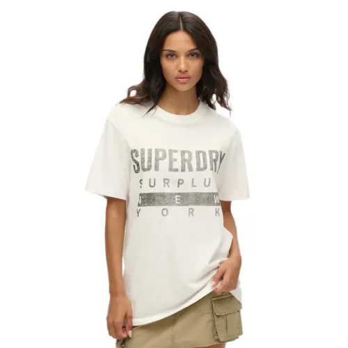 슈퍼드라이 Surplus Graphic 반팔 티셔츠 141484001