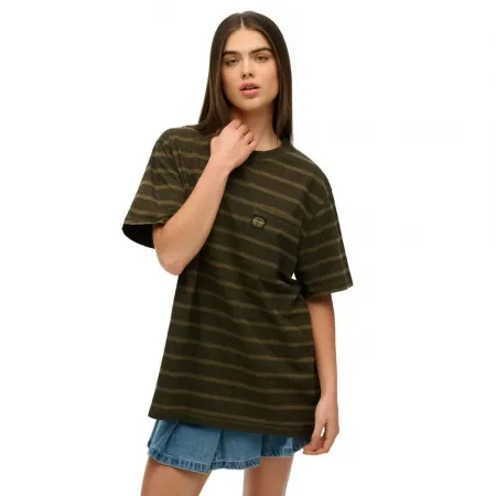 슈퍼드라이 Textured Pocket 반팔 티셔츠 141484046