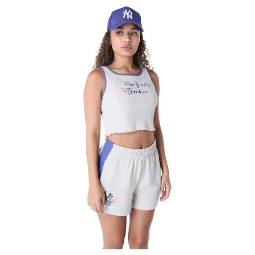 뉴에라 MLB Floral Rib New York Yankees 민소매 티셔츠 141491052