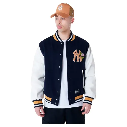 뉴에라 MLB Floral Varsity New York Yankees 봄버 자켓 141491070