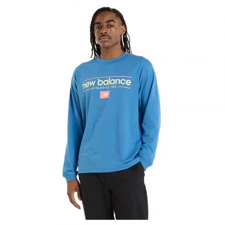 뉴발란스 Relaxed Linear Athletics 긴 소매 폴로 141501650