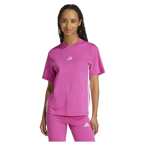 아디다스 Essentials 3 Stripes Cotton 반팔 티셔츠 141515975