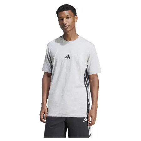 아디다스 에센셜 3 Stripes Single Jersey 반팔 티셔츠 141515998