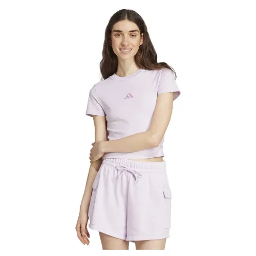 아디다스 Essentials 3 Stripes Slim Baby 반팔 티셔츠 141516017