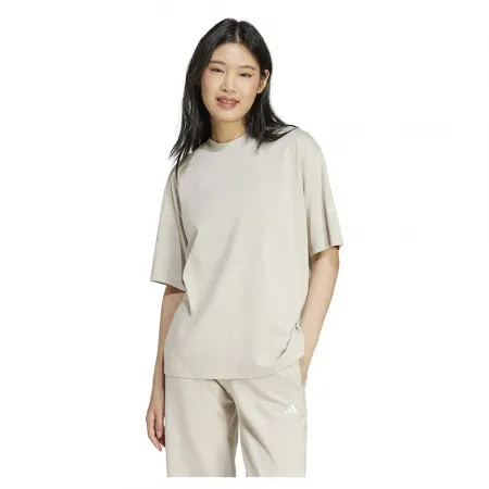 아디다스 에센셜 컨템포러리 로고 Boyfriend 반팔 티셔츠 141516070