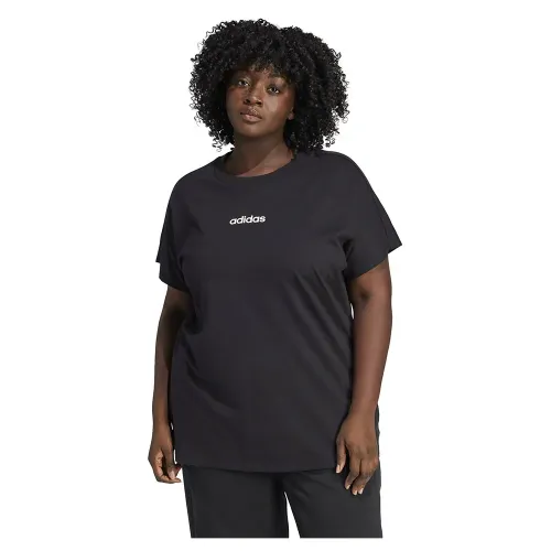 아디다스 Essentials Linear Cotton Plus 반팔 티셔츠 141516073