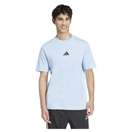 아디다스 Essentials Small 로고 Single Jersey 반팔 티셔츠 141516189