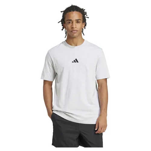아디다스 Essentials Small 로고 Single Jersey 반팔 티셔츠 141516191
